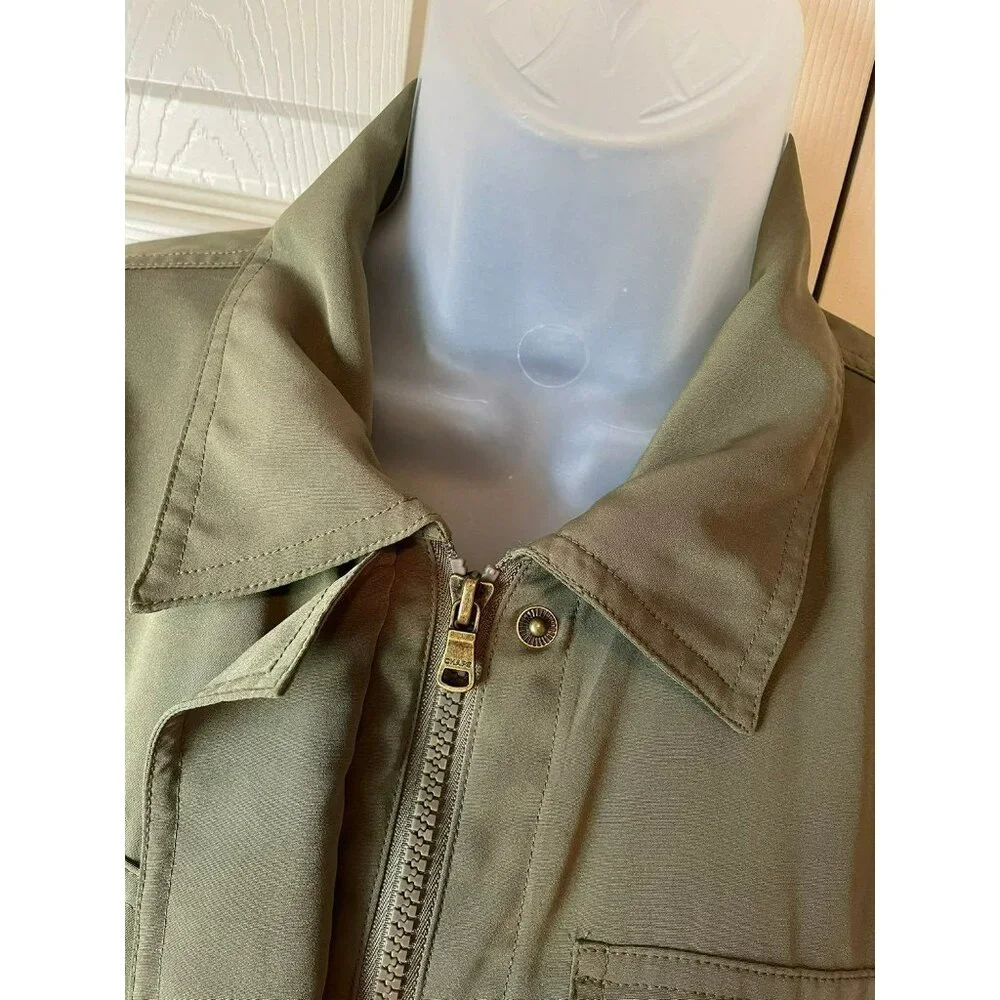 Ladies CHAPS Utility Jacket Size Medium
